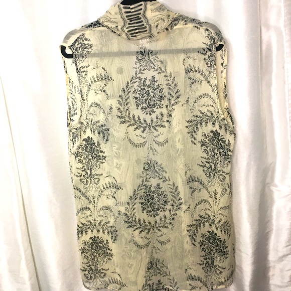 3 for $75!!! Coldwater Creek sleeveless blouse, size Small. - Picture 3 of 5